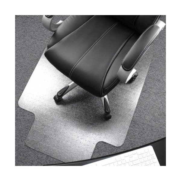 Floortex CHAIRMAT, 48X53, W/LIP, CLR FLR1113423LR - main